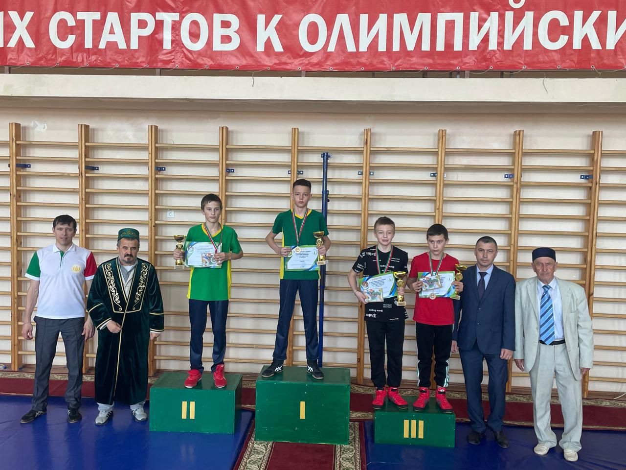 Безнең район көрәшчеләре ярышта уңышлы чыгыш ясадылар