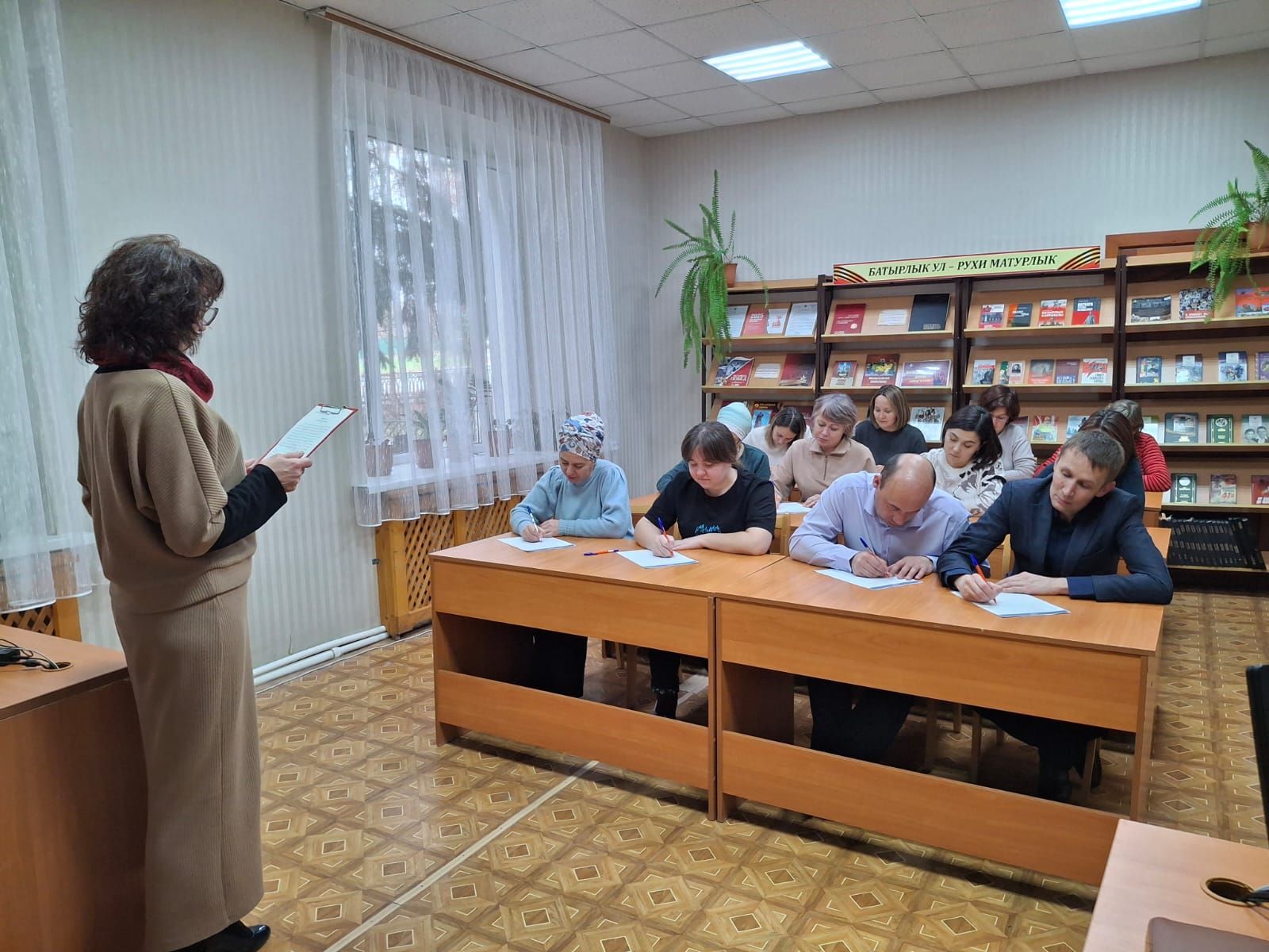 Әтнә районында «Татарча диктант» акциясе узды