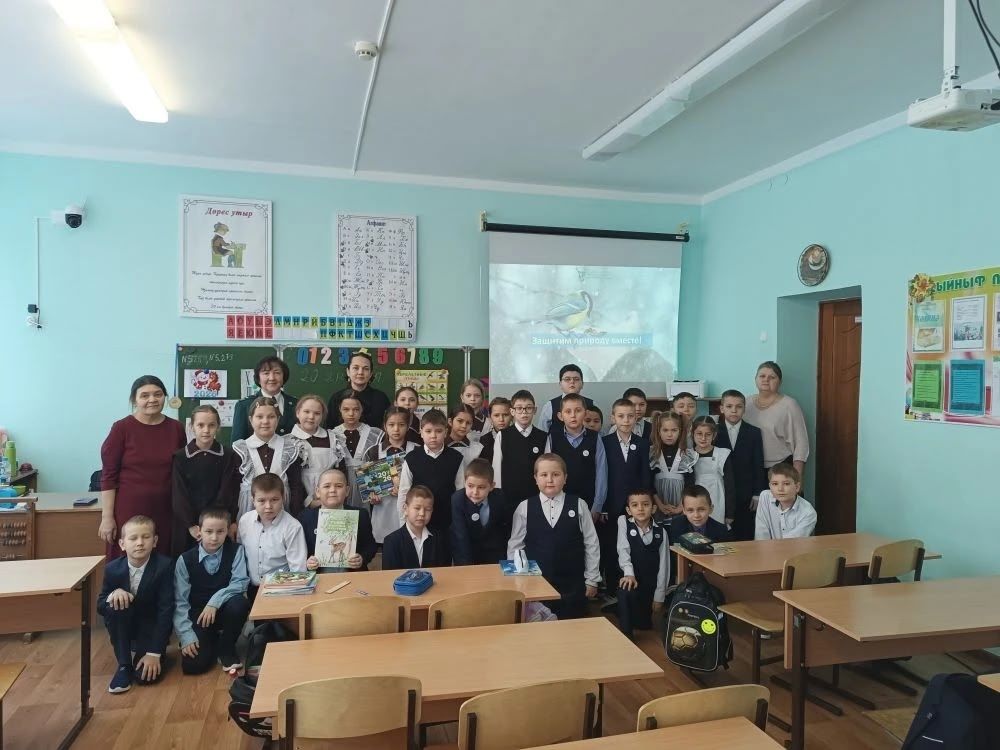 Күәм урта мәктәбендә 1-4 сыйныф укучылары «Ашыт» тыюлыгы хезмәткәрләре белән очраштылар