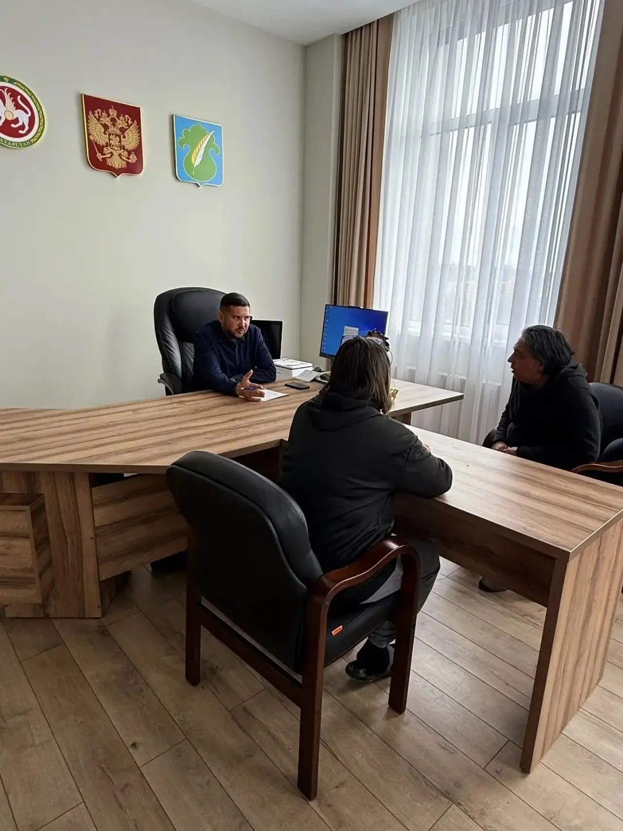 Әтнә районы администрациясендә чираттагы гражданнарны шәхси кабул итү узды
