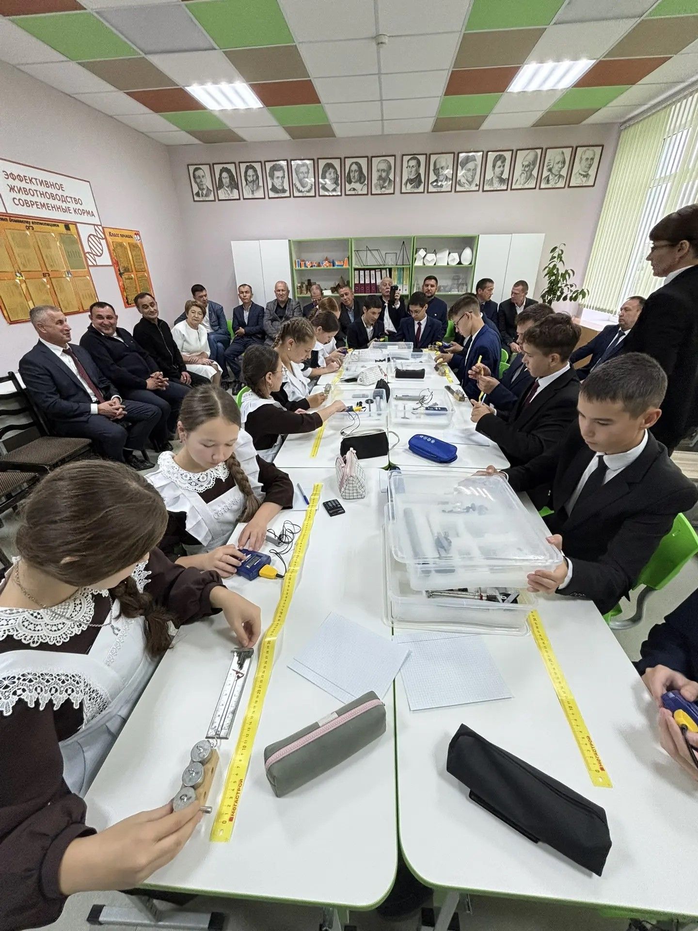 Күңгәр мәктәбендә агросыйныфлар ачылды