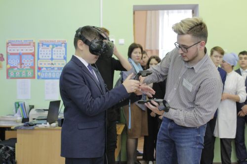 Олы Әтнә урта мәктәбендә «Ачык ишекләр» көне үткәрделәр