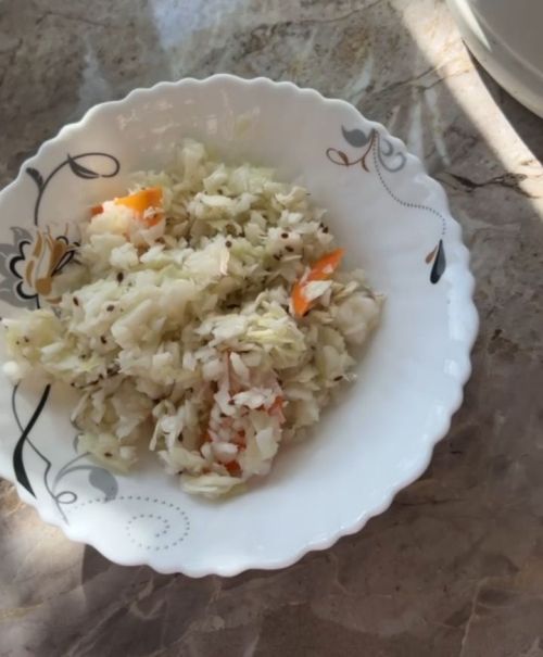 Альбина Фазлыевача кәбестә тозлау рецепты