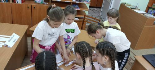 Әтнә үзәк балалар китапханәсендә әдәби уен узды