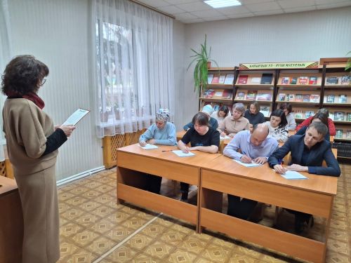 Әтнә районында «Татарча диктант» акциясе узды