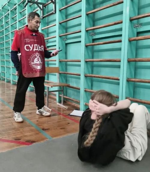 Әтнә студентлары арасында ГТО нормативларын тапшыру узды