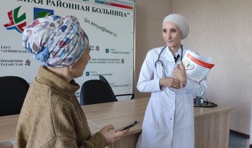 Табиб-терапевт Алия Хөрмәтуллина киңәш итә