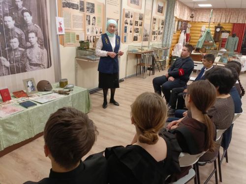 Күлле-Киме мәктәбендә «Сибгат Хәкимнең сугышчан юлы» дип исемләнгән экскурсия узды
