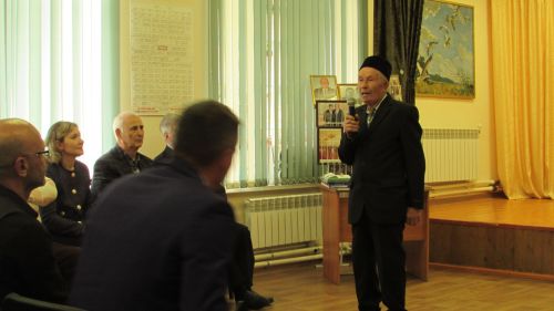 Данлыклы “Искра” колхозын җитәкләгән Фәйзи ага Галиевкә тиздән 100 яшь тулыр иде