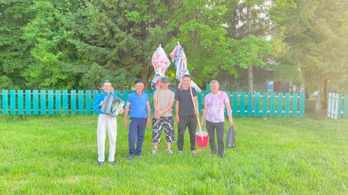Чембулат авылында сабантуйга бирнә җыйдылар
