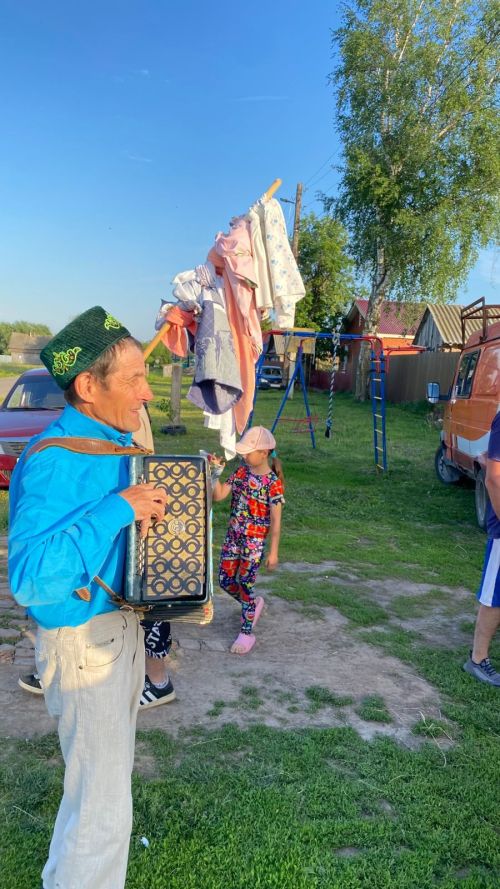 Чембулат авылында сабантуйга бирнә җыйдылар