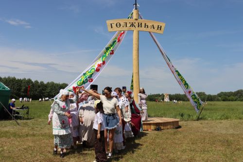 Сабантуйда «Гөлҗиһан мәйданчыгы»