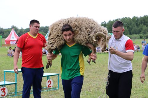 Әтнә районы авылларының Сабантуй батырлары