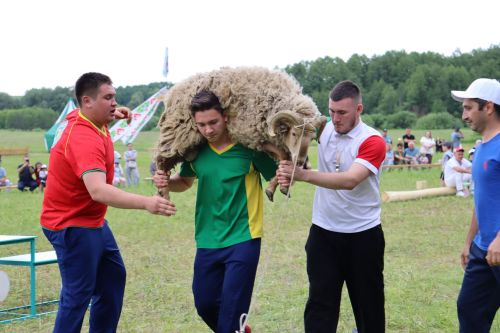 Әтнә районы авылларының Сабантуй батырлары