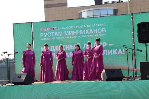 «Безнең ишегалды» игелекле күрше проекты кысаларында бәйрәм узды