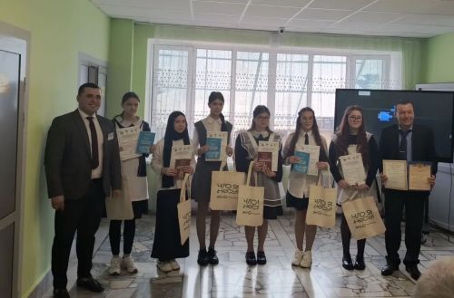 Ш. Мәрҗәни исемендәге Коморгуҗа урта мәктәбендә 3 нче республикакүләм экологик конференция узды