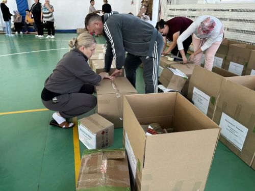 Әтнәдән махсус хәрби операциядәге егетләргә чираттагы гуманитар ярдәм китә