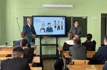 Олы Әтнә урта мәктәбендә кызыклы очрашу узды