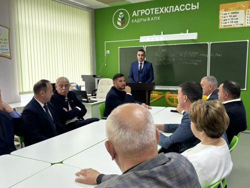 Күңгәр мәктәбендә агросыйныфлар ачылды