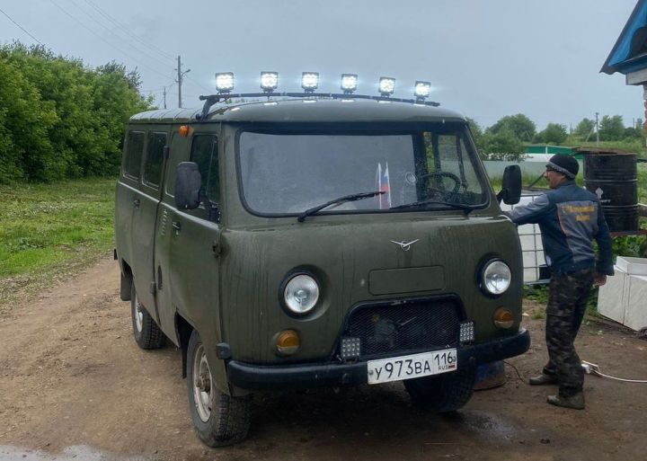 Күмәк хуҗалык машинасы махсус хәрби операция зонасына китте