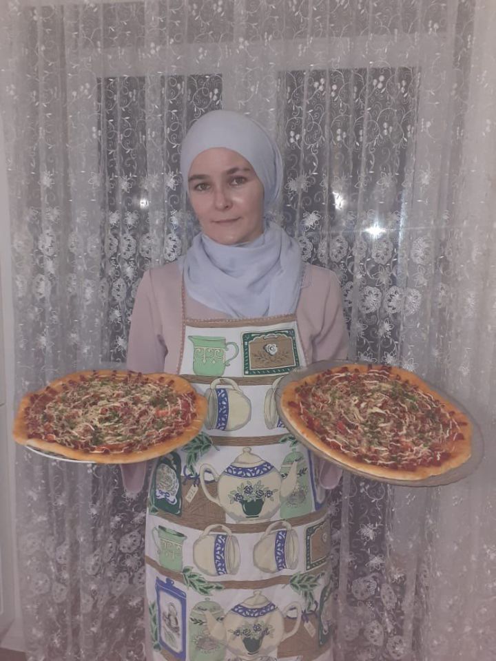 Гөлгенә Сабитовадан пицца рецепты