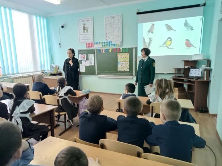 Күәм урта мәктәбендә 1-4 сыйныф укучылары «Ашыт» тыюлыгы хезмәткәрләре белән очраштылар