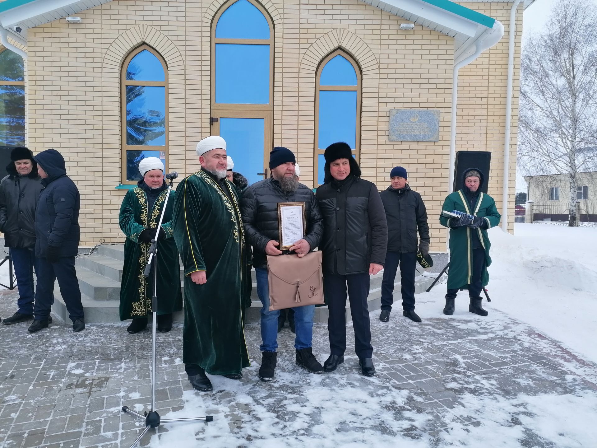 Яңа Шашы авылы да мәчетле булды