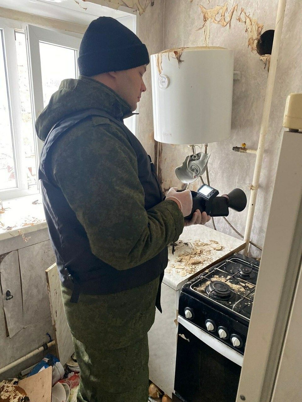 Казанда торак йортта газ шартлаган