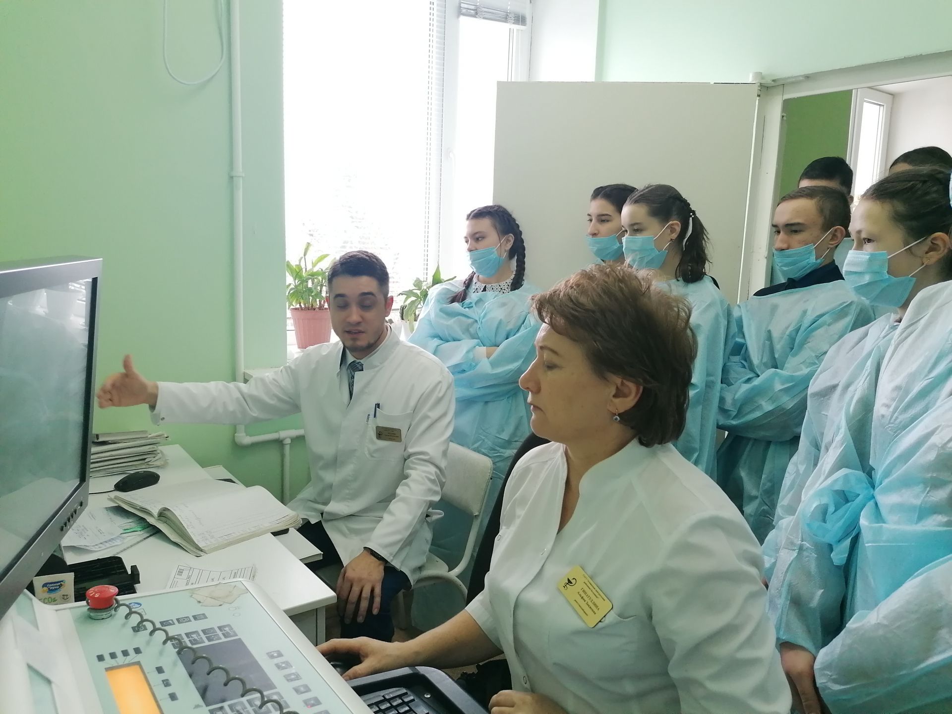 Район үзәк больницасында «Ачык ишекләр» көне узды