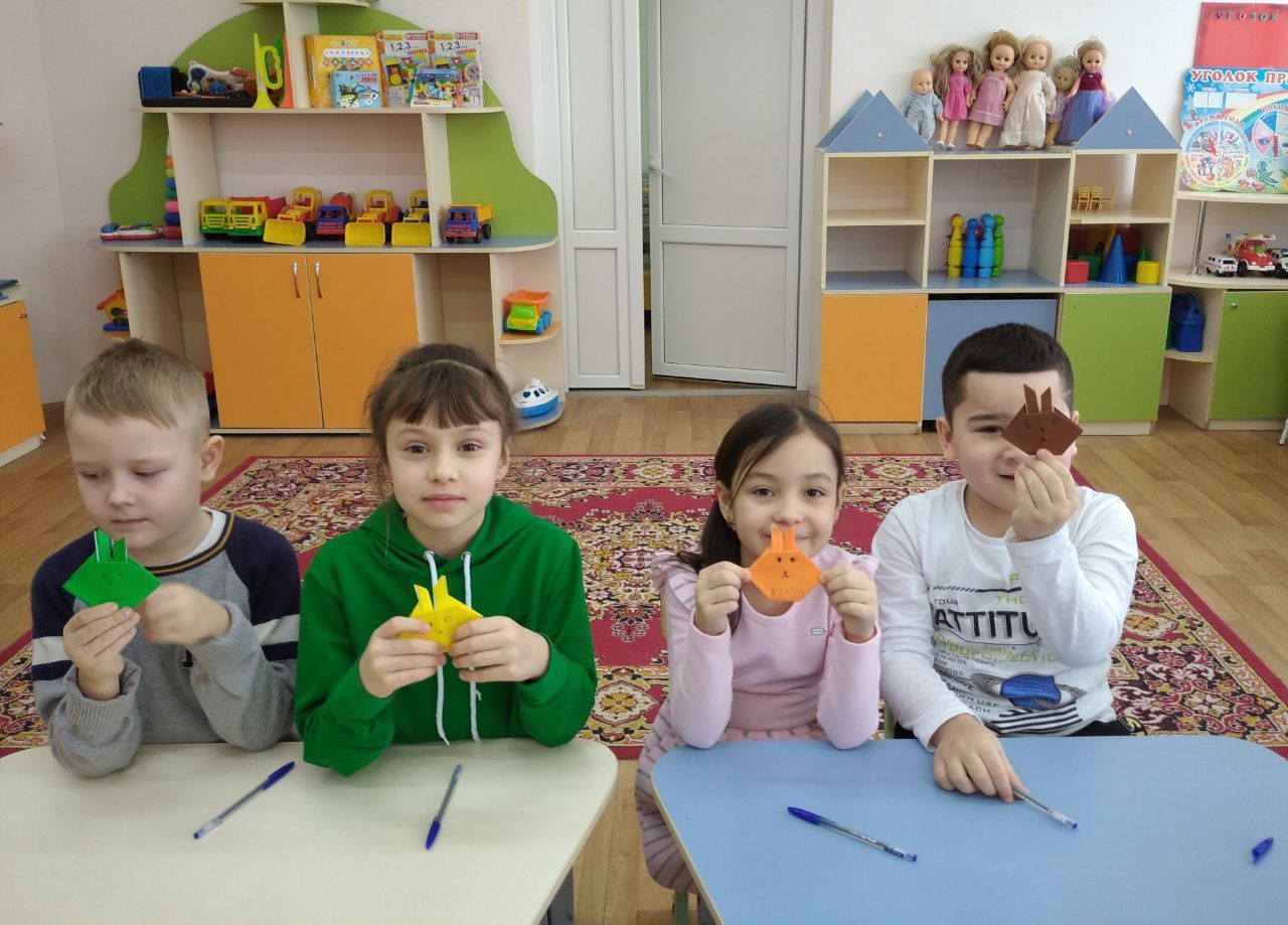 Оригами стилендә эшләү осталыкны үстерә