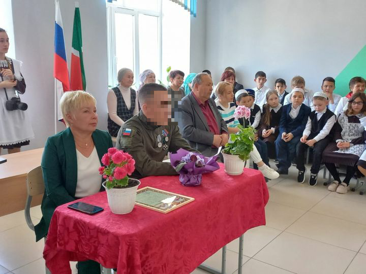 Махсус хәрби операциядә катнашкан Артем Степанов белән очрашу булды