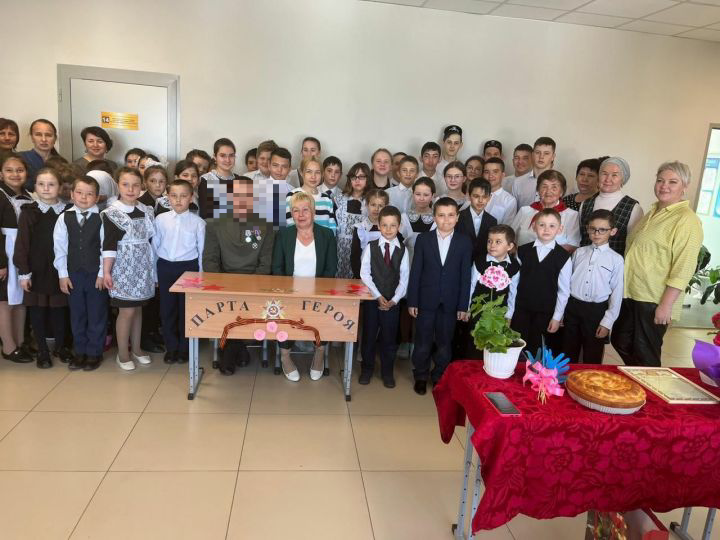 Махсус хәрби операциядә катнашкан Артем Степанов белән очрашу булды