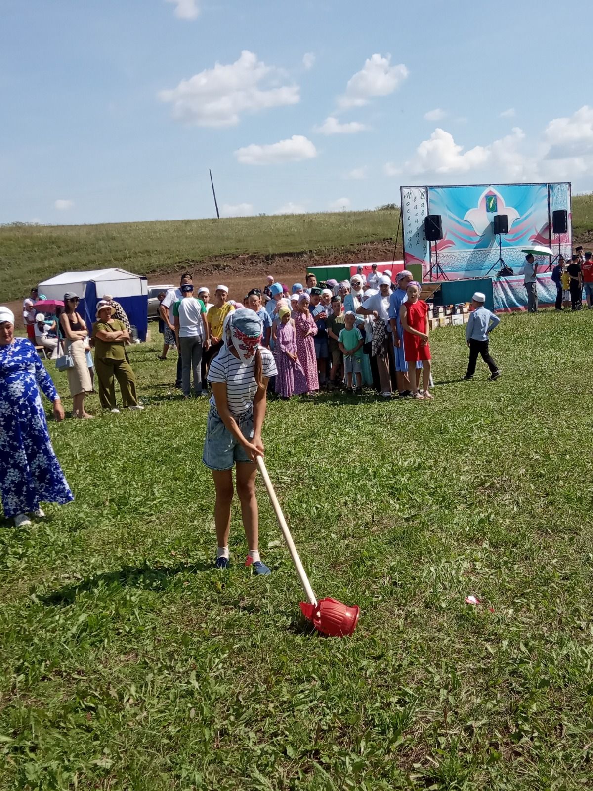 1 июнь көнне - Туган ягым паркында  Балаларны яклау көне билгеләп үтелә