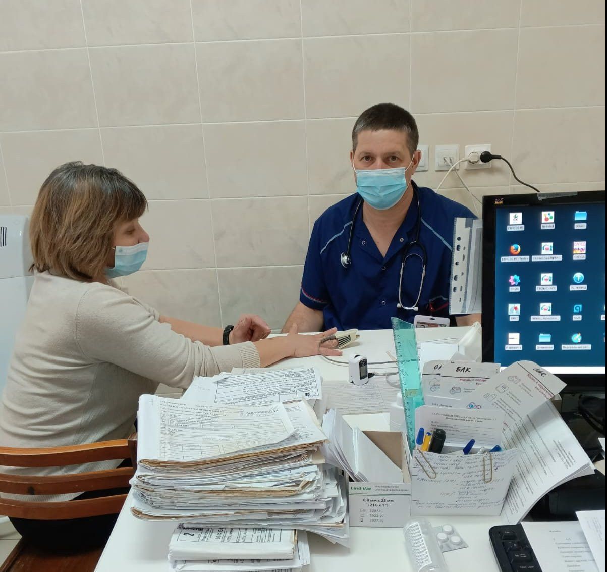 Больница юлын таптаучылар артты