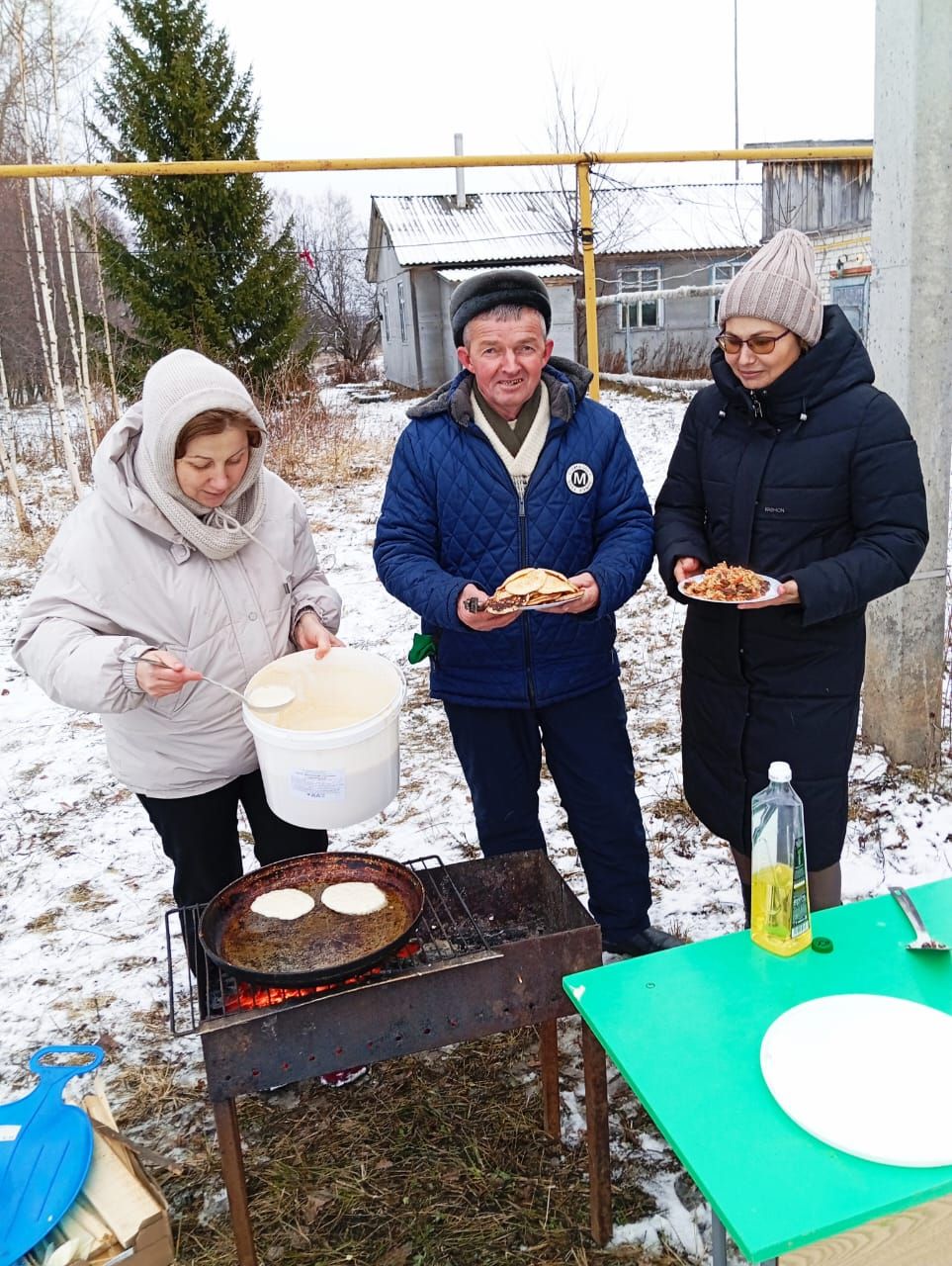 Чишмәле Сап авылында спорт комплексы ачылды