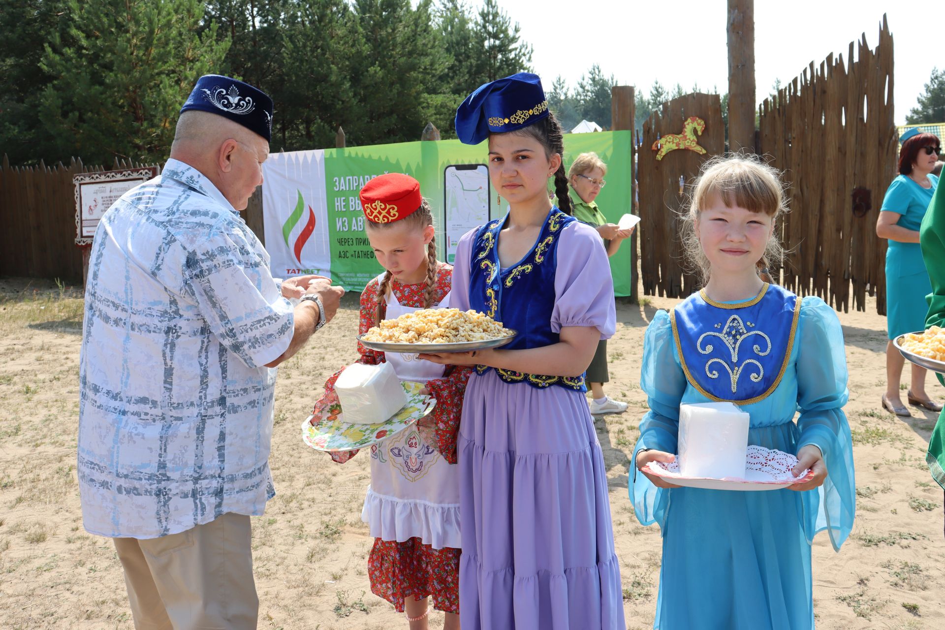 Район мәдәният хезмәткәрләре Владимир шәһәрендә Сабантуе үткәреп кайттылар