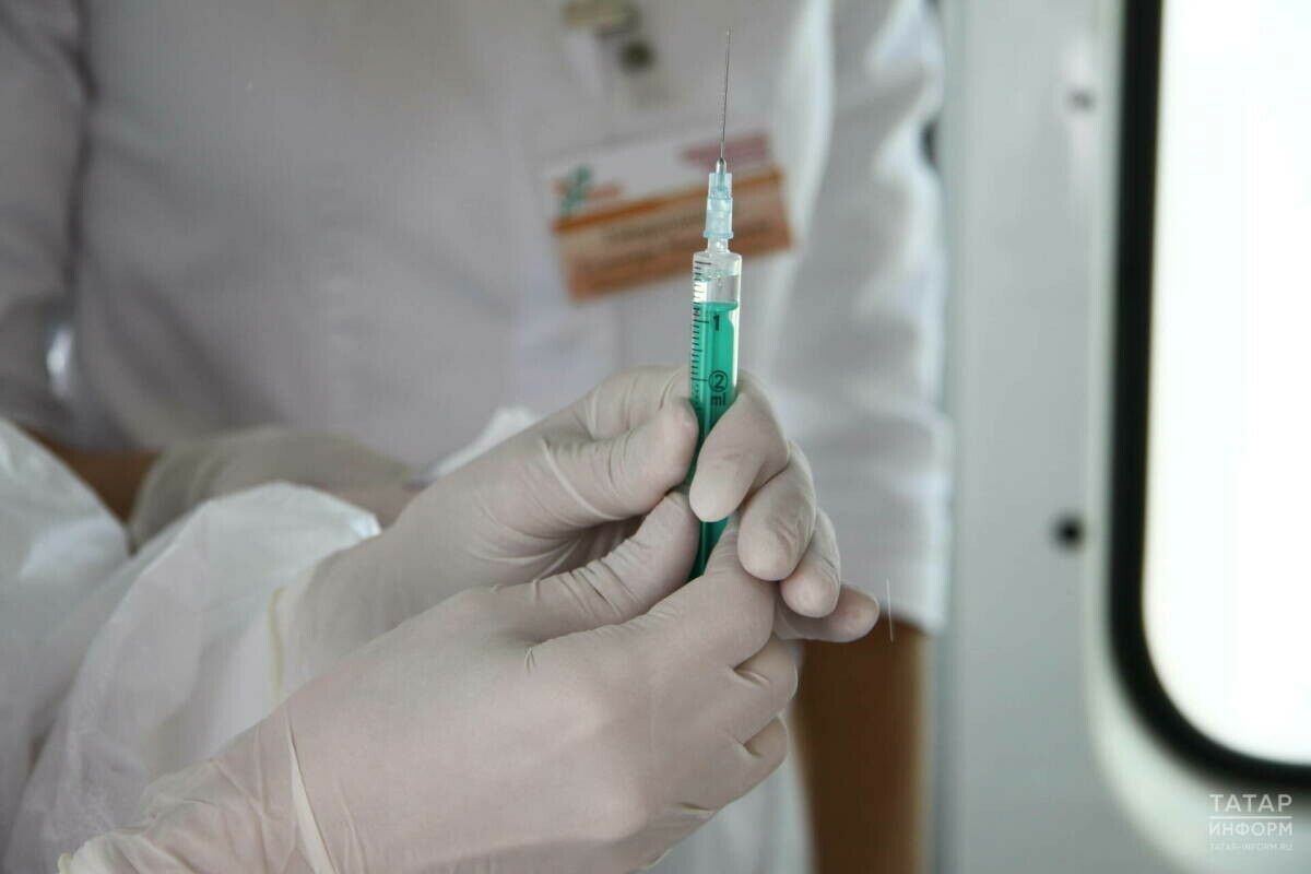 Гриппка каршы вакцинаның беренче партиясе кайтты