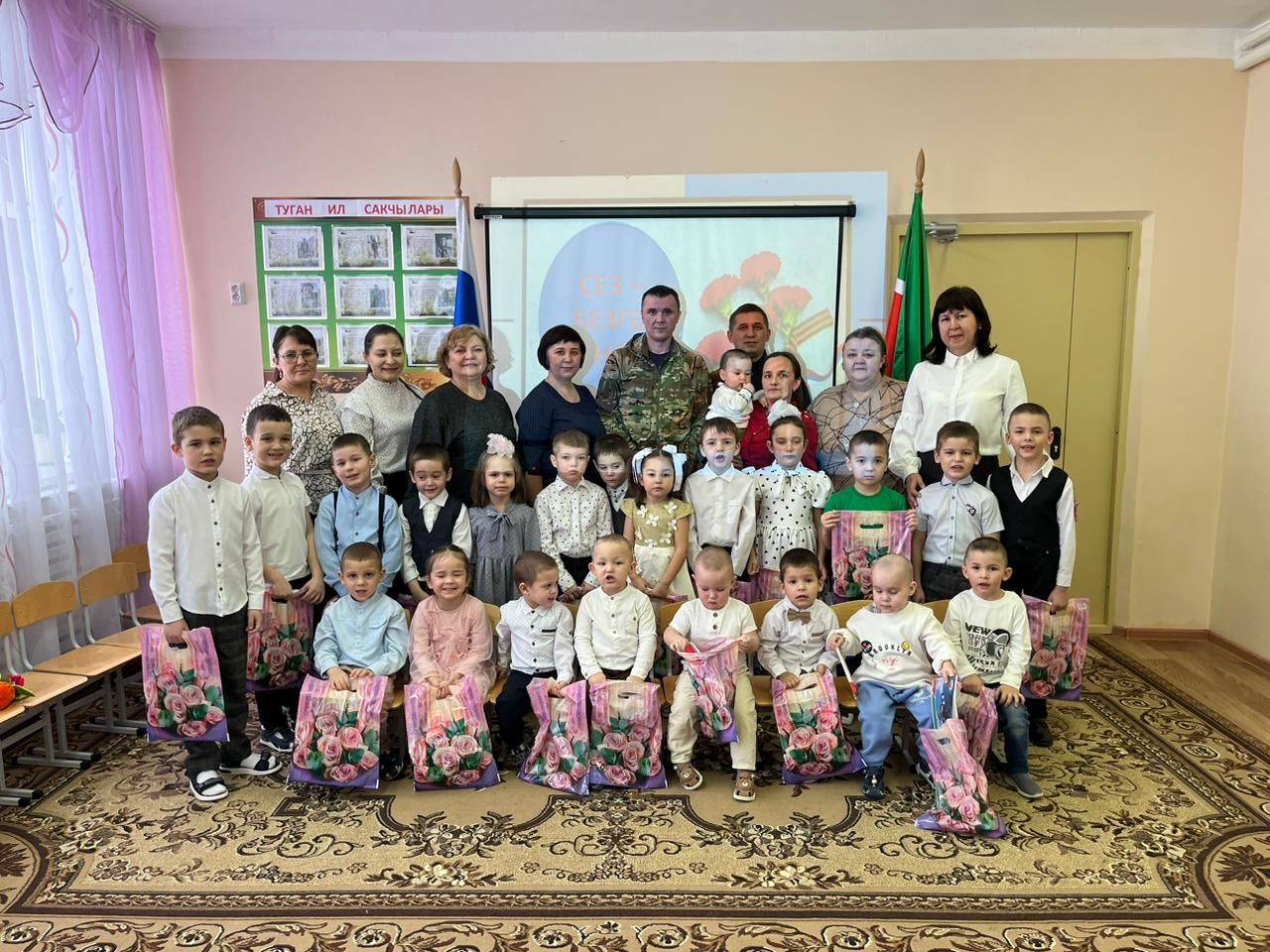 Олы Мәңгәрдә алгы сызыктан ялга кайткан Җиһаншин Айнур белән очрашу булды