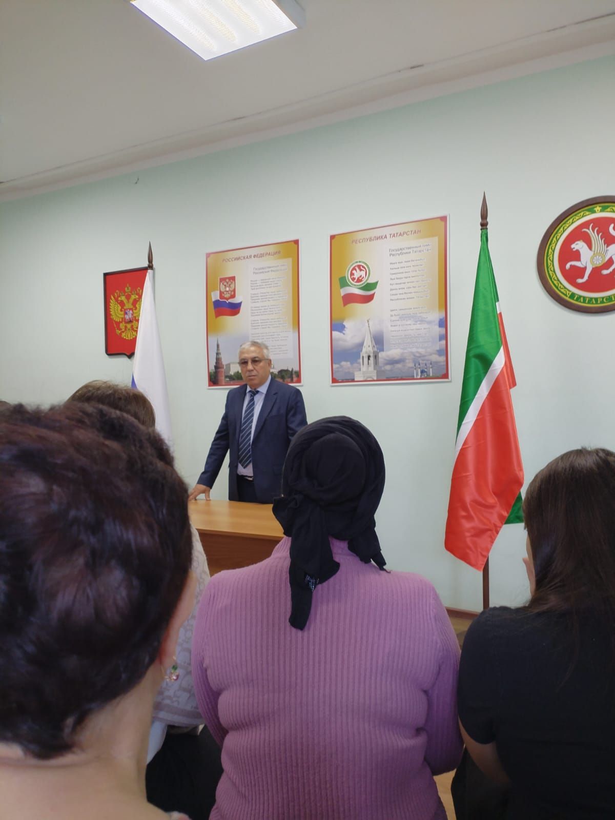 Хокук бозуларны профилактикалау буенча  Күәм урта мәктәбендә ата-аналар җыелышы узды