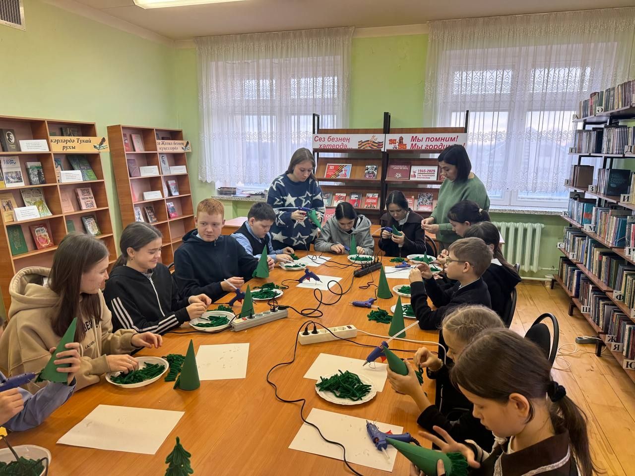Бәрәзә төп гомуми белем бирү мәктәбендә мавыктыргыч осталык дәресе үтте