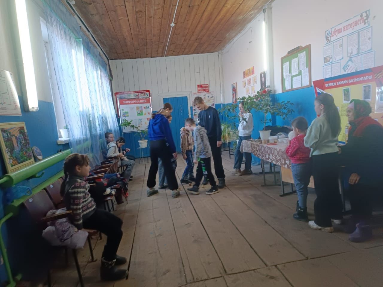 Кече Әтнә авылы китапханәсендә: балалар өчен «Карга боткасы» милли бәйрәме