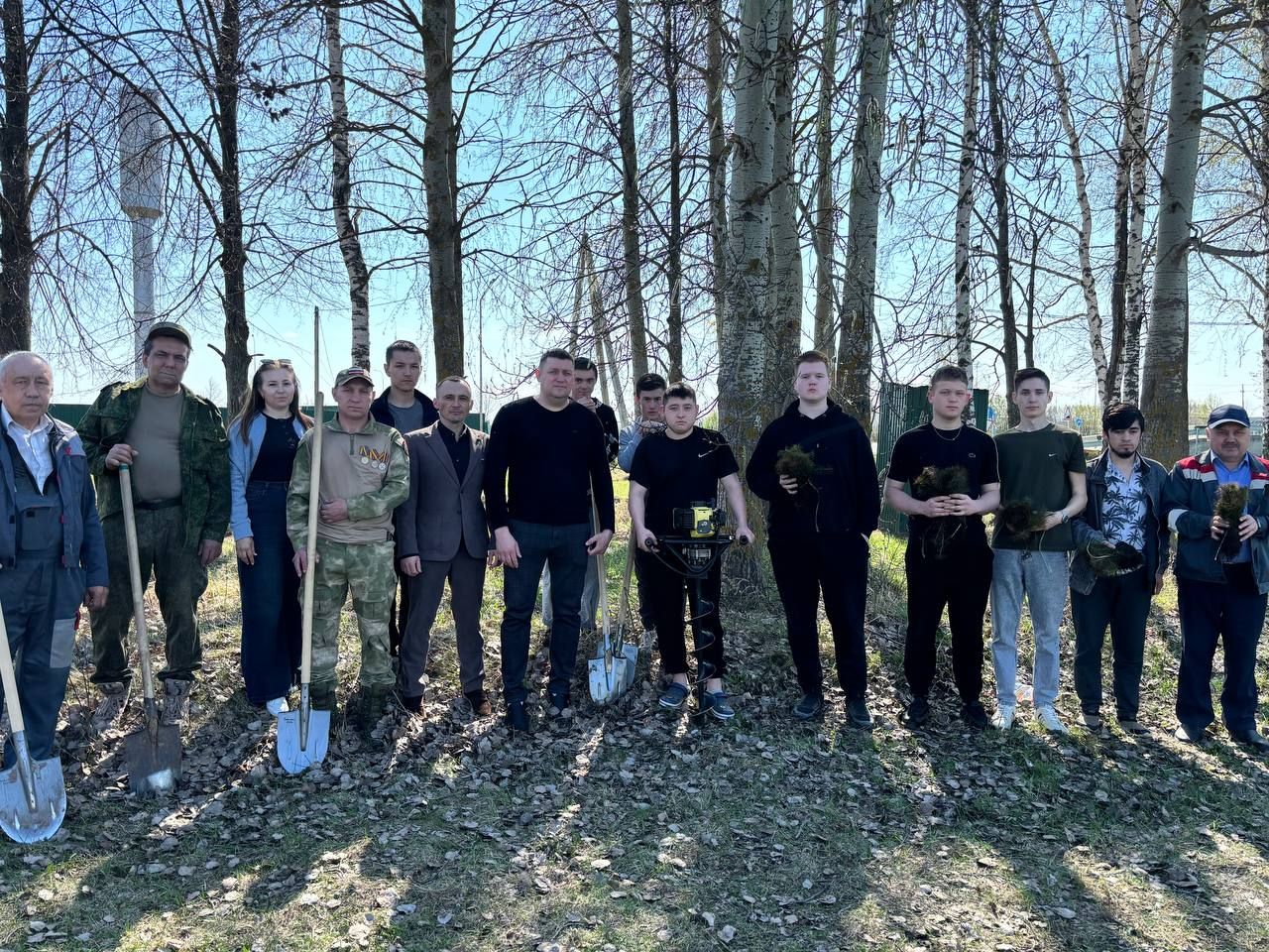 Йөз илле агач утыртылды