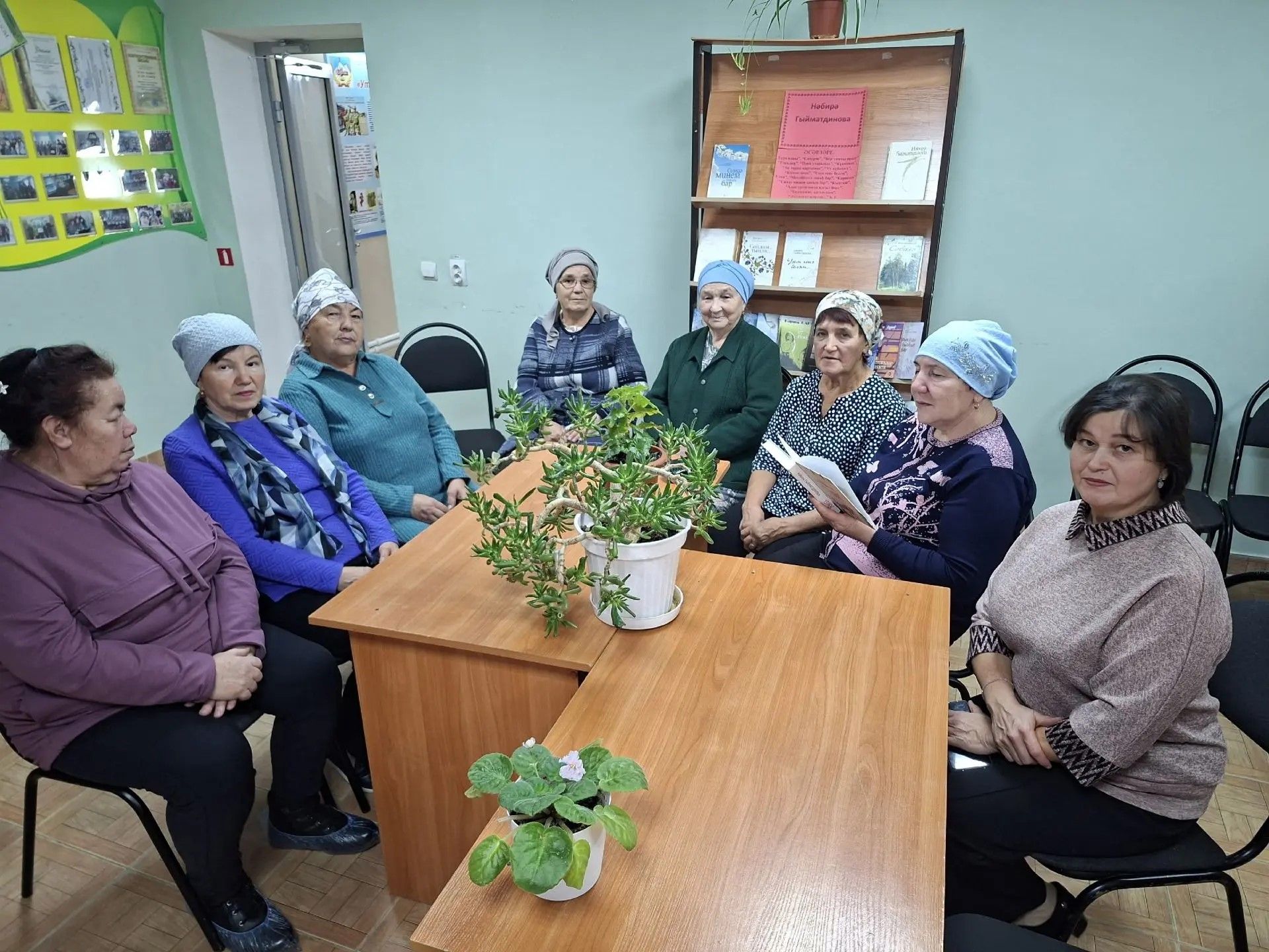 Олы Мәңгәр авылы китапханәсендә матур чара үзды