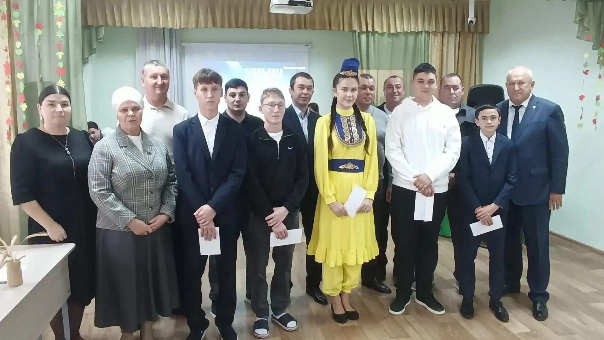 Бәрәскә мәктәбендә «Уңыш бәйрәме» булды