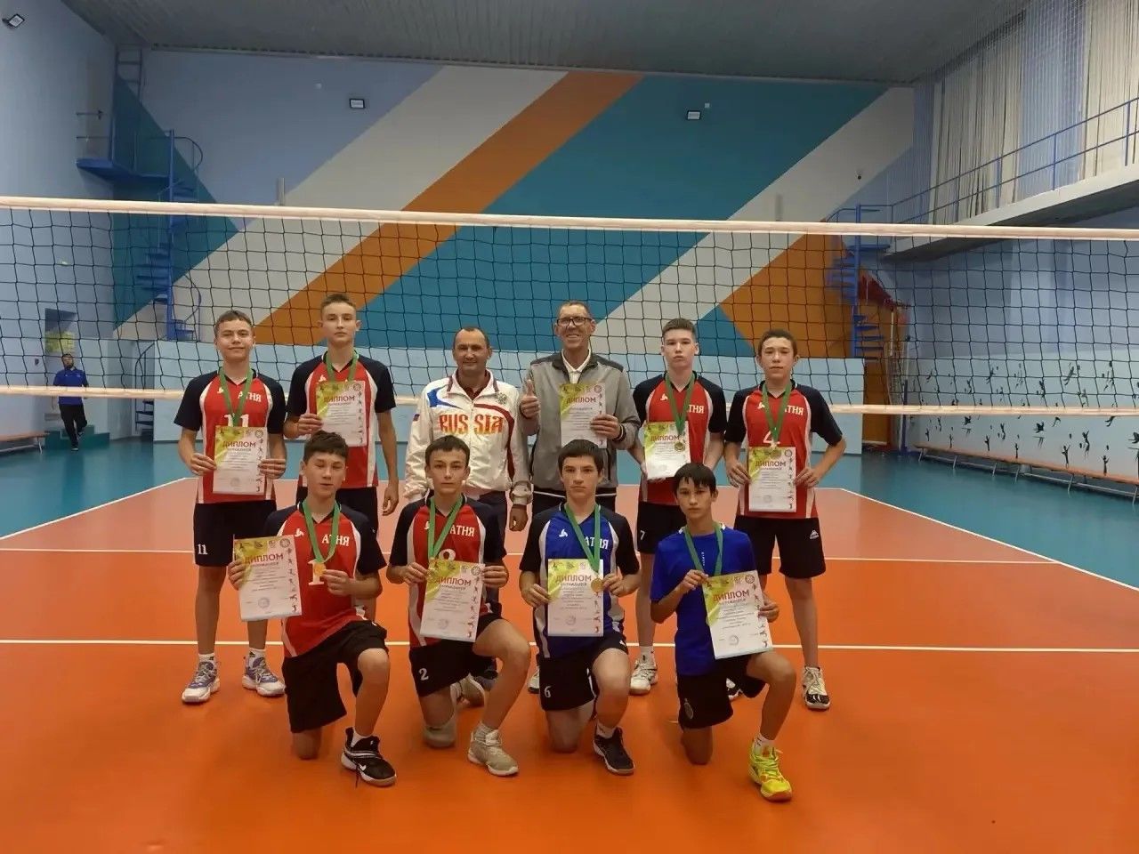 Әтнәләр Алексеевск районында узган волейбол буенча ачык турнирда катнаштылар