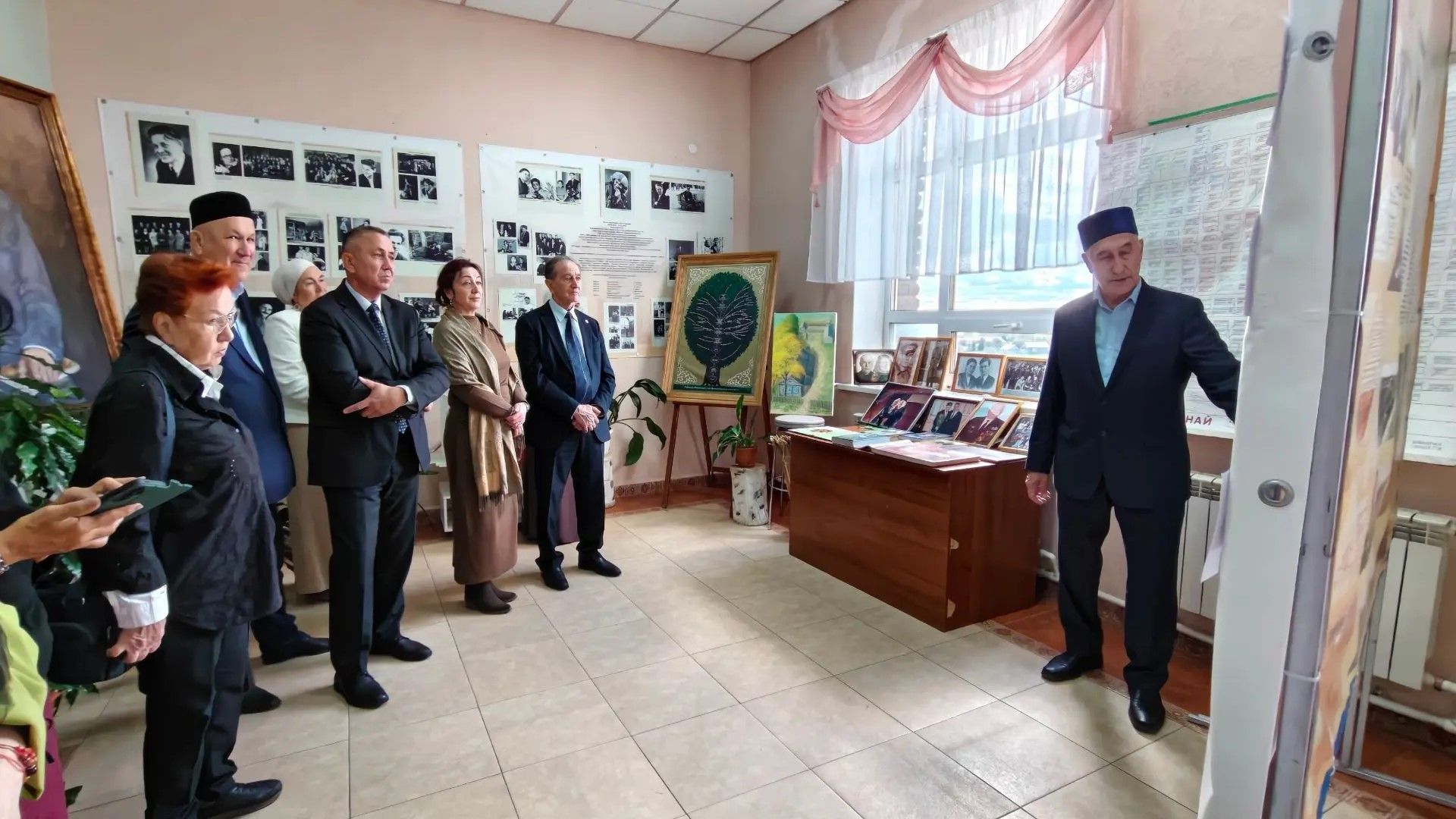 Районга Республика ветераннар оешмасы рәисе Хәбир Иштирәков үзенең командасы белән кайтты