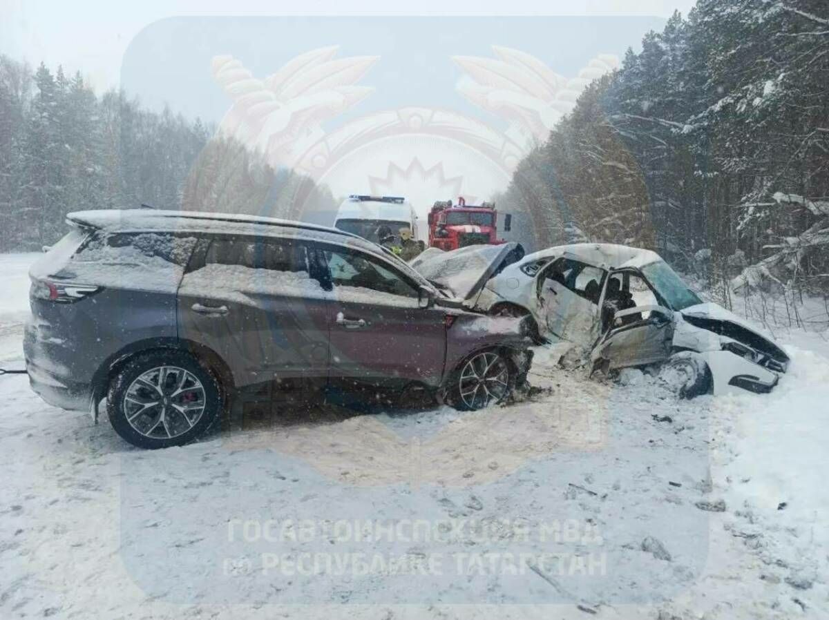 Биектау районындагы юл-транспорт һәлакәтендә Әтнәдән булган ир белән хатынның гомере өзелгән