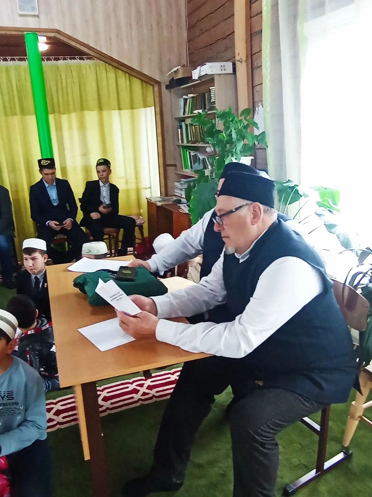 Күәм авылы мәчетендә балалар арасында бәйге үтте