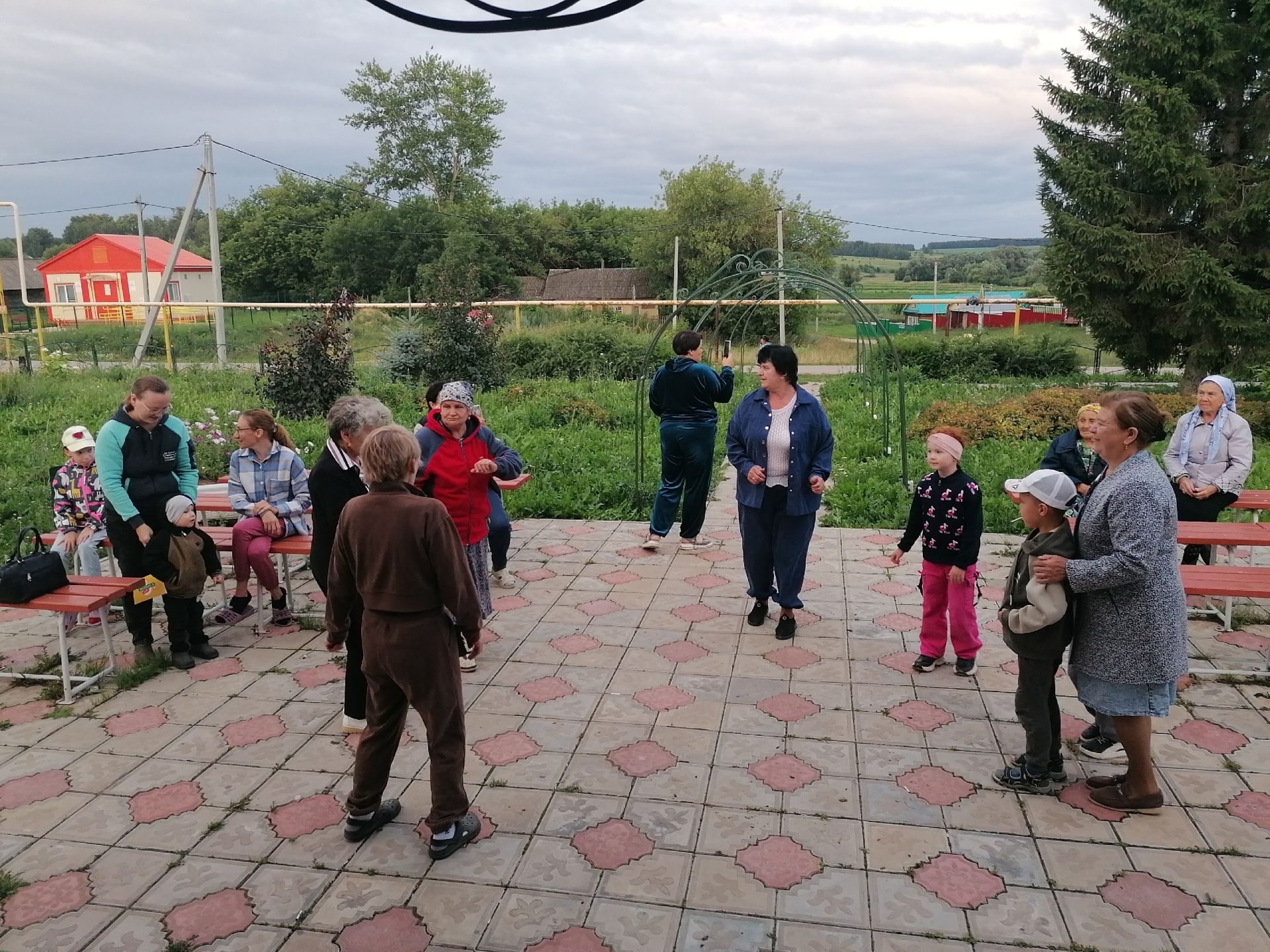Кышлау авылында күңелле чара