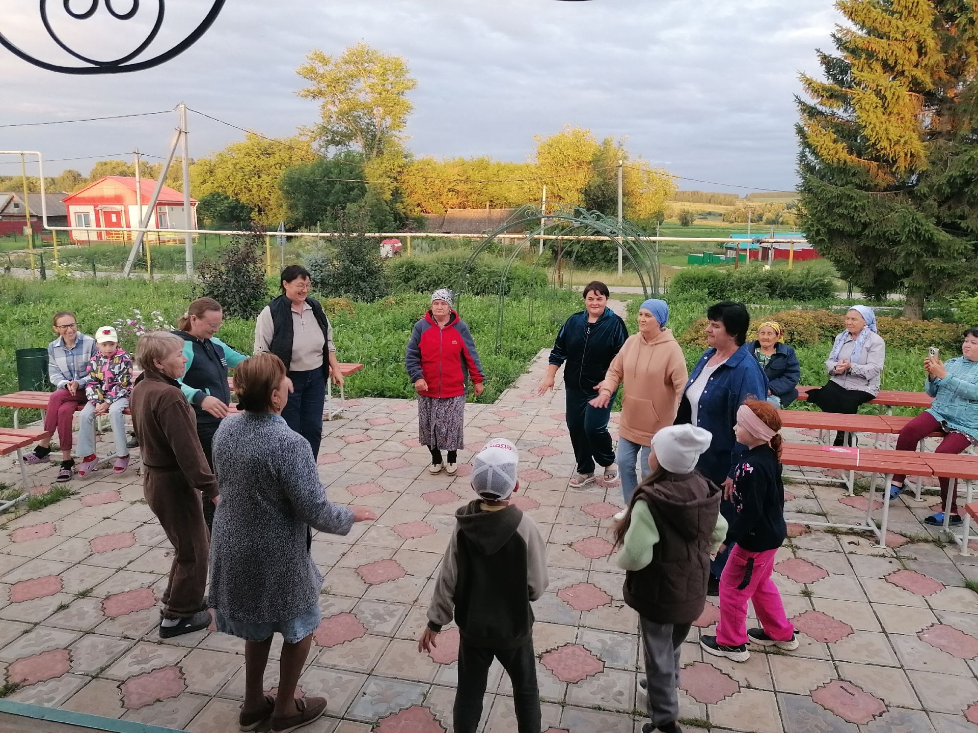 Кышлау авылында күңелле чара